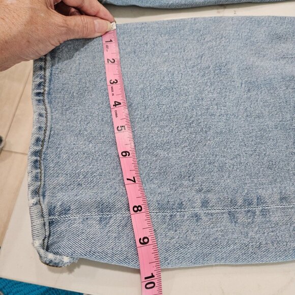 Agolde Sustainable Harper Straight Leg Denim Jeans Size 29 Eco Conscious - Picture 14 of 14